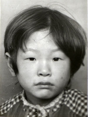 입양 당시 임해진 씨 모습.
