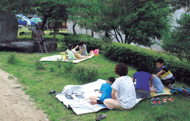 ▲지난달 26일 안동시 도산면 이육사문학관 일대에서 