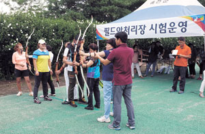 오는 10월 예천세계활축제를 앞두고 국내에서 첫선을 보이는 