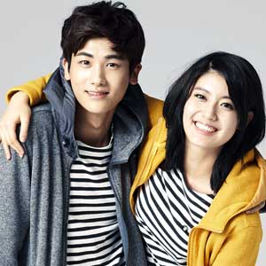 박형식 남지현 사진. 빈폴 바이크리페어샵