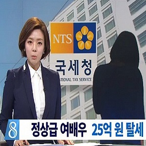 탈세 사진. MBC뉴스 방송 캡처