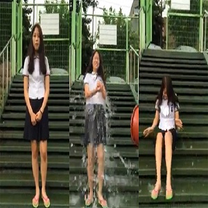 육지담 아이스버킷챌린지. 육지담 페이스북