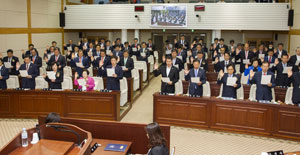 경북도의회 제272회 임시회가 22일부터 시작됐다. 도의회가 