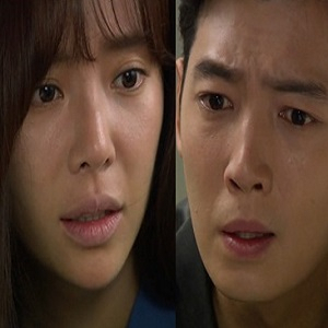 황정음 정경호 사진. SBS 끝없는 사랑 방송 캡처