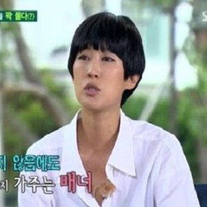 홍진경 사진. SBS 힐링캠프 방송 캡처