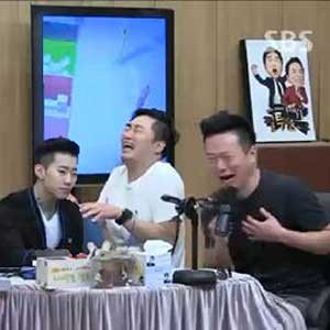 박재범 컬투 사진. SBS 컬투쇼 영상 캡처
