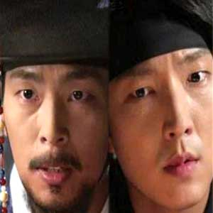 윤희석 이준기 사진. KBS 조선총잡이 방송캡처