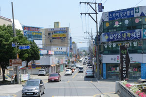 내년 2월이면 달성군 현풍면 현풍중앙로의 전봇대가 모두 사라진다. 달성군 제공