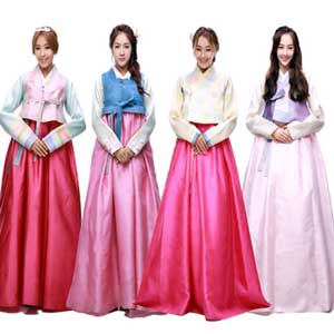 씨스타 한복 사진. 스타쉽 공식 트위터