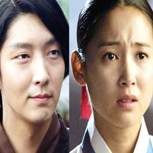 이준기 남상미 사진. KBS 조선총잡이 방송캡처