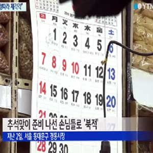 추석 연휴 첫 대체휴일제 사진. YTN 뉴스캡처