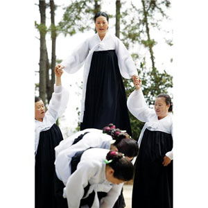 군위의 지애밟기 한국세시풍속사전