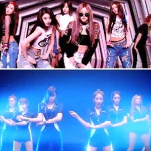 티아라 슈가프리 뮤직비디오 사진. 코어콘텐츠미디어
