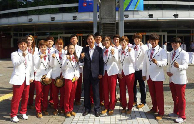 인천 아시안게임에 출전하는 대구 소속