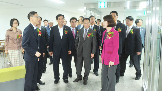 ▲외국인 유학생 기숙사인 