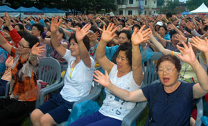 2012년 1회성심인애 축제 때 모습. 산청 성심원 제공