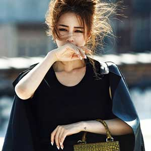 한예슬 화보. 덕케