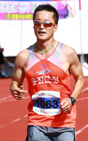 10km 男 우승 장성연