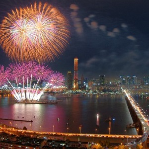 서울 세계불꽃축제 사진. 한국관광공사