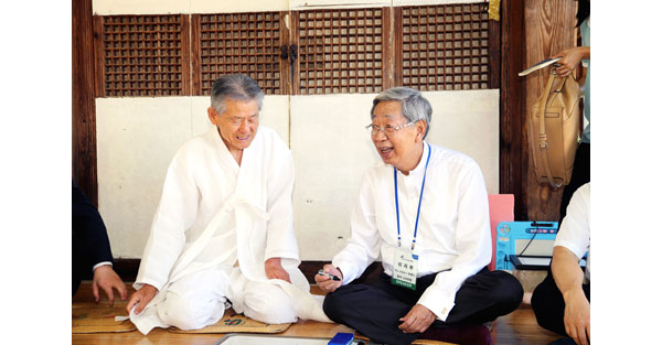 안동을 찾은 중국 