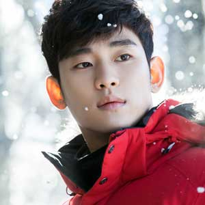 김수현 사진. 빈폴아웃도어