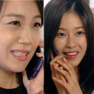 박하나 백옥담 사진. MBC 압구정백야 방송캡처