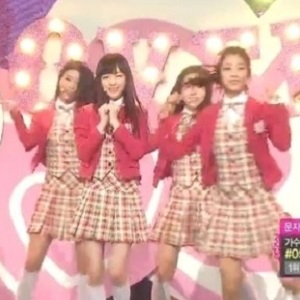음악중심 러블리즈 사진. MBC 방송캡처
