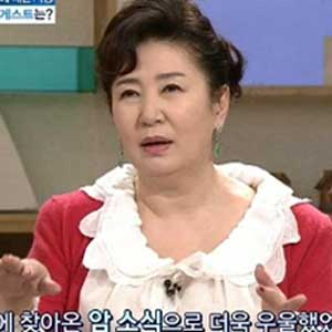 김자옥 사진. 방송캡처