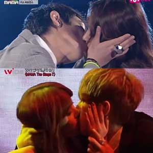 2014 MAMA 사진. 엠넷 방송캡처