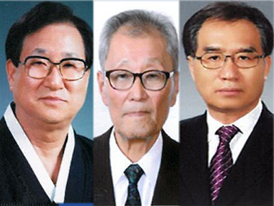 왼쪽부터 김교홍 씨, 김근호 씨, 한성욱 씨