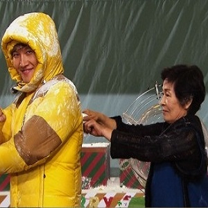런닝맨 김혜자 사진. SBS
