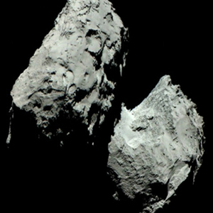 로제타 혜성 화석 정체 사진. 유럽우주기구(ESA)