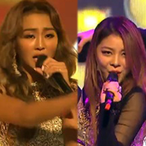 에일리 효린 제시 사진. MBC 가요대제전 방송캡처