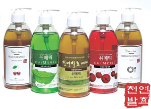 피스코리아는 EM(유용미생물)으로 발효시킨 함초를 첨가한 세제를 개발, 친환경 세제 분야에서 좋은 평가를 받고 있다.