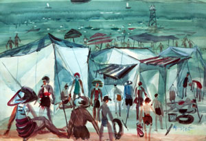 해풍, 1959년(제8회 국전 입선작)