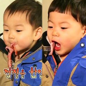 슈퍼맨이 돌아왔다 삼둥이 사진. KBS 방송캡처
