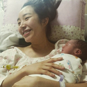 미스코리아 출신 박샤론 득남 사진. 박샤론 인스타그램