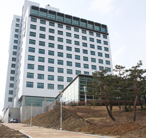 ▲경일대 기숙사 일청관.