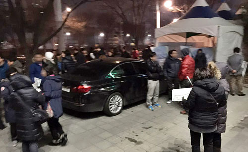 최근 청약 당첨이 발표된 달서구의 한 견본주택 앞에서 