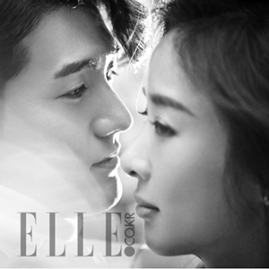 이기우 이청아 화보. 엘르