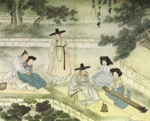 신윤복 풍속도 