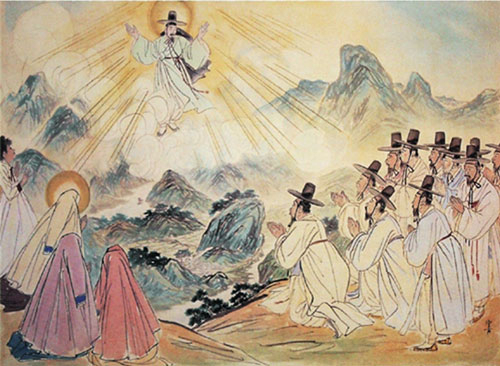 김기창 화백의 