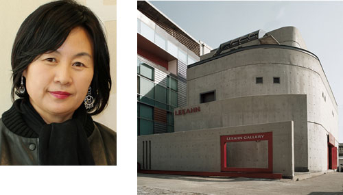 안혜령 리안갤러리 대표.(사진 좌) 내년 개관 10년을 맞는 리안갤러리.