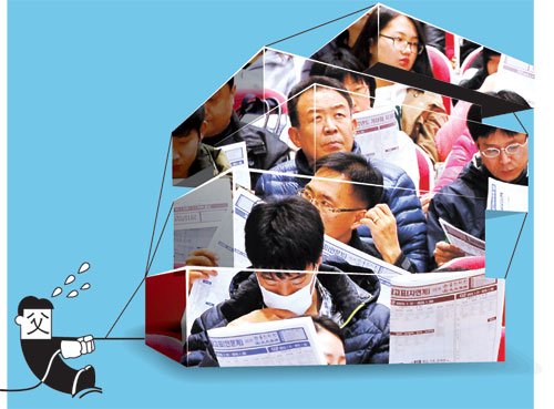 입학식과 졸업식, 입시설명회장 등 자녀들의 학교 행사에 아빠들의 관심이 높아지고 있다. 지난해 설명회장에도 아빠들이 눈에 많이 띄었다. 매일신문 DB