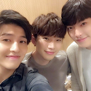 스물 김우빈·이준호·강하늘 사진. 인스타그램