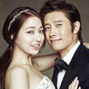 이병헌 이민정 부부 득남 사진. 엘르 화보