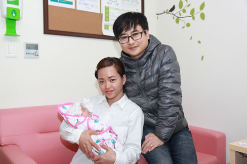 몸무게 470g의 초미숙아로 태어났지만 건강하게 성장한 희망이와 배성범