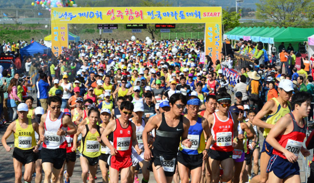 26일 성주군 성밖숲 일원에서 열린