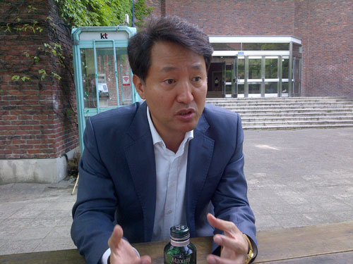 오세훈 전 서울시장이 20일 영남대 상경대학의 