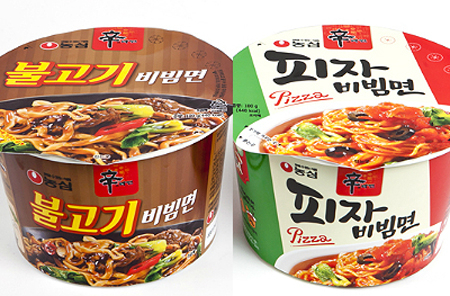 농심, 불고기비빔면·피자비빔면 신제품 출시